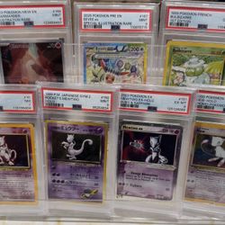 Pokemon PSA Slabs