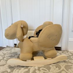Puppy Dog Rocker for Babies, Toddlers, Kids by Nattou 