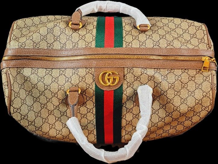 GUCCI SAVOY LARGE DUFFLE BAG 