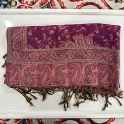 New | Magenta Pashmina Shawl 