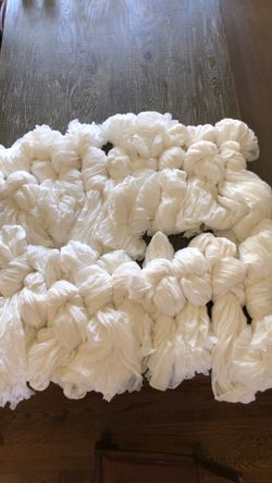 Ivory Gauze Table Runner