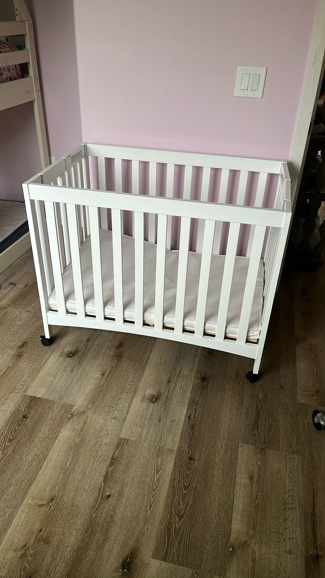 Mini Crib With Mattress