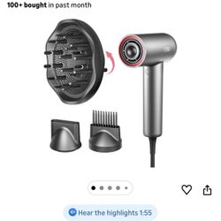 TYMO Low Noise Hair Dryer with Diffuser