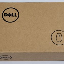Dell Optical USB Wired Mouse - MS116 - Black - New In Box