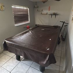 Pool table 