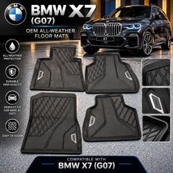 BMW X7 G07 OEM All-Weather Floor Mats