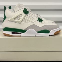 Air Jordan 4 SB “Pine Green” Size 10.5M/12W (Brand New)
