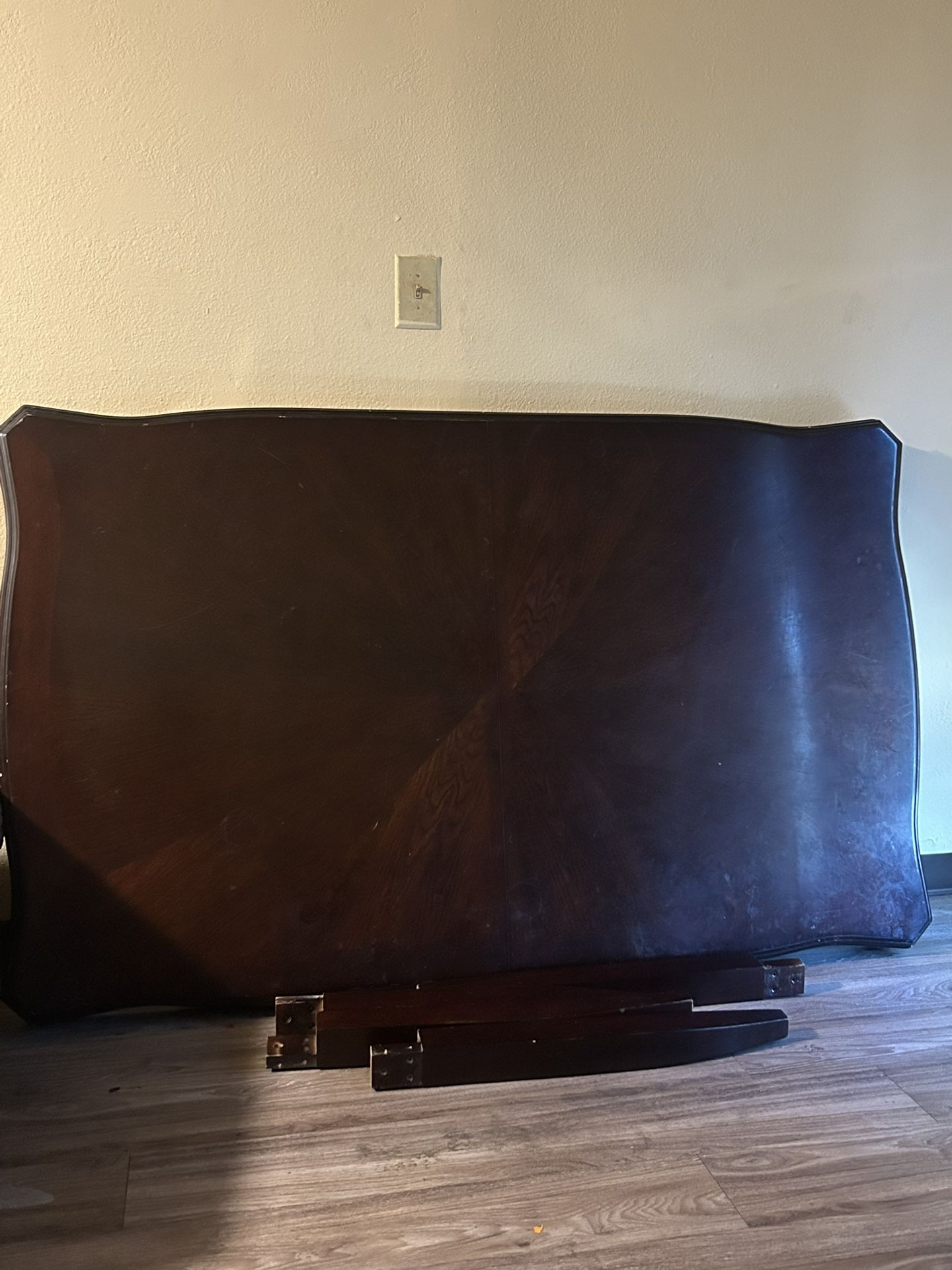 Big Brown Dining Table