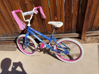 Huffy Seastar Kids Bike Blue and Pink