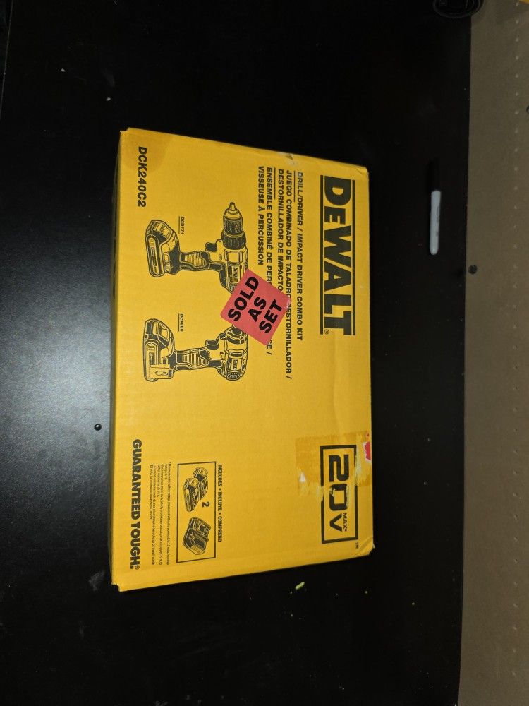Dewalt Drill Combo Set