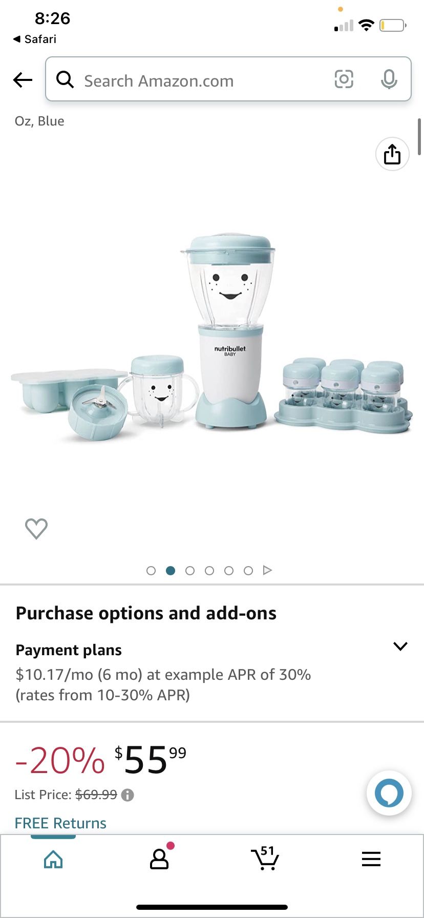 NutriBullet Baby Complete Food-Making System (new)