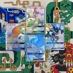 Pokémon Cards Shiny Mewtwo GX Greninja GX