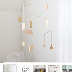 Crate & Barrel Simple Shapes Geometric Baby Mobiles