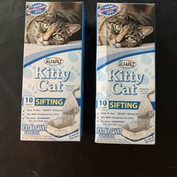 Cat Pan Sifting Liners-2 New Boxes 