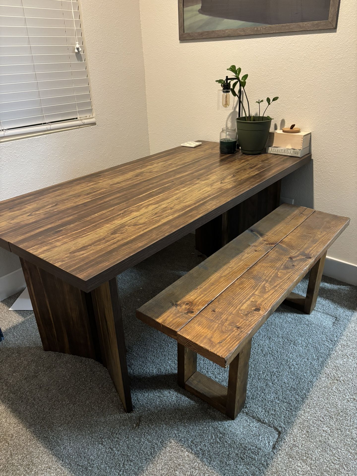Dining Table and Benches