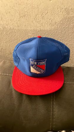 Vintage 80’s 90’s New York New York Rangers Official NHL Universal Snapback Trucker Hat
