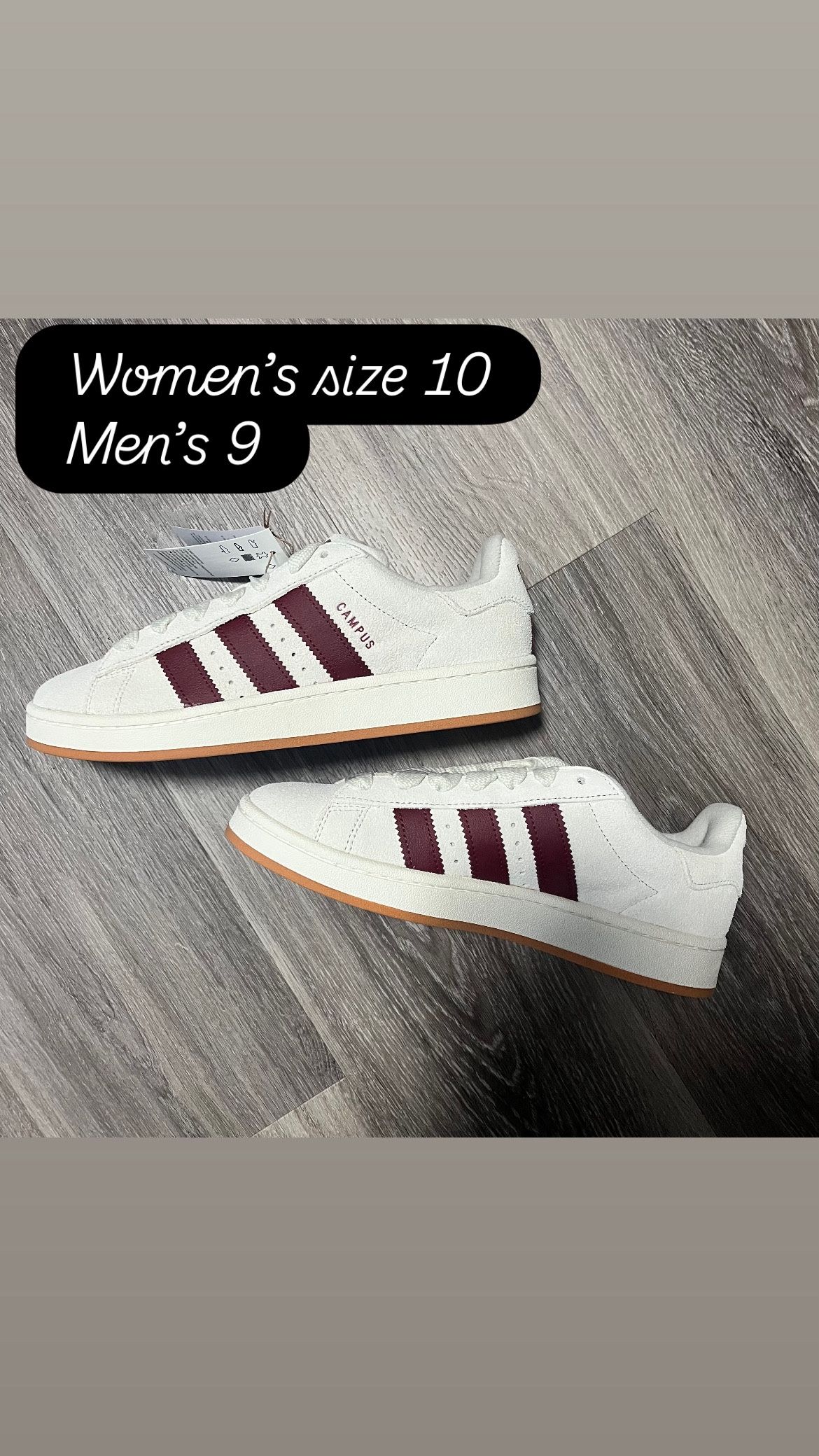 Adidas Campus Size 9