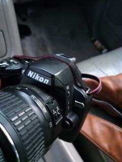 Nikon D40 with special lense