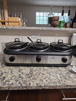 3 pot crock pot