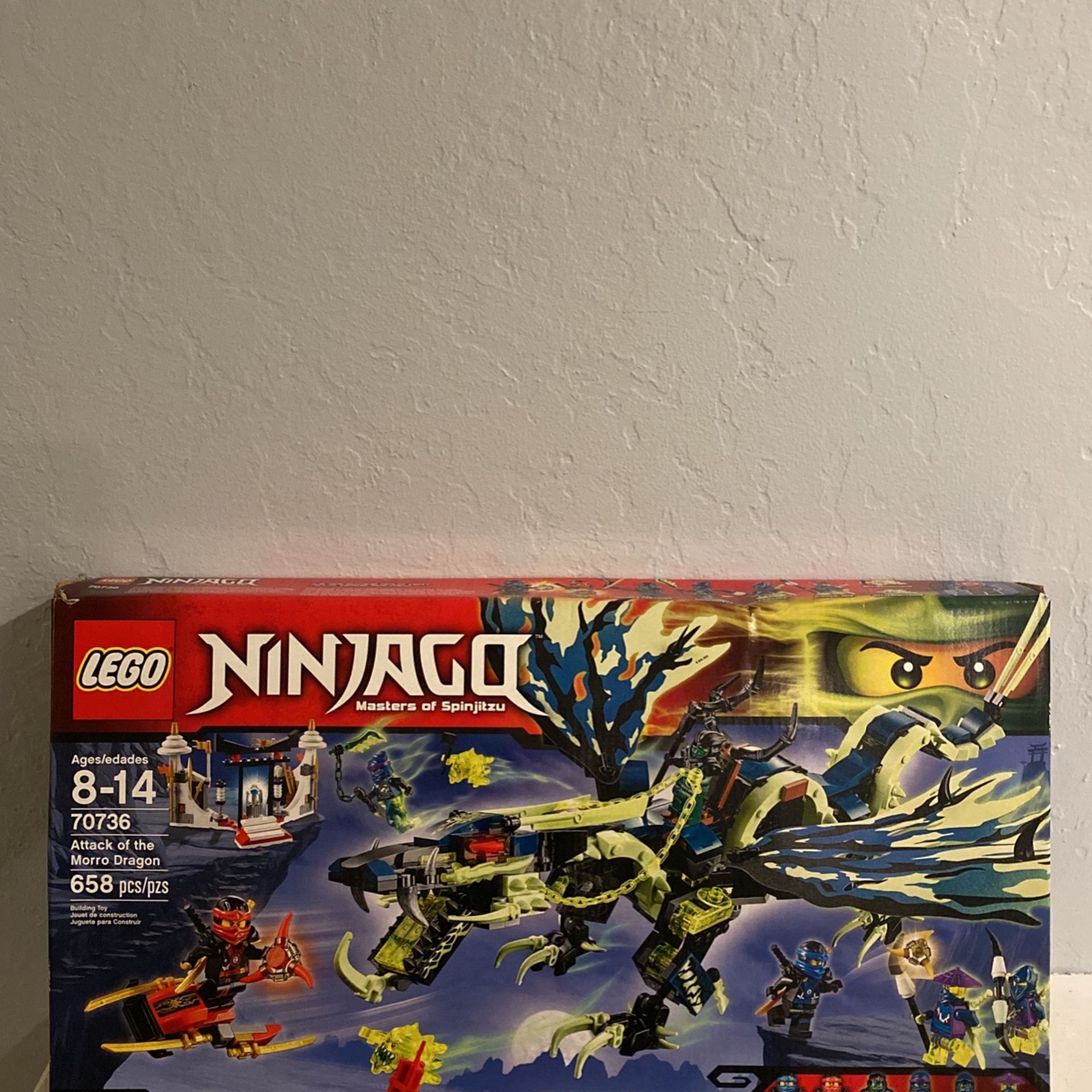 NIB LEGO Ninjago Attack Of The Morro Dragon # (70736)