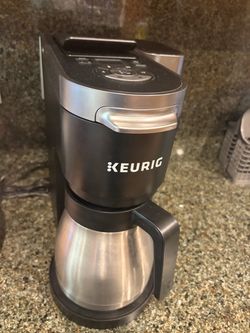 Keurig – K-Duo Plus 12-Cup Coffee Maker and Single Serve K-Cup Brewer – Black