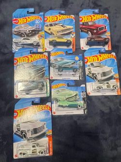 Assortment of hot wheels