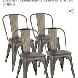 Furmax Metal Dining Chairs