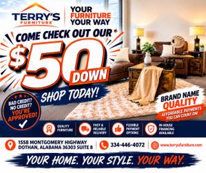 New Furniture Sets | $50 Down Financing