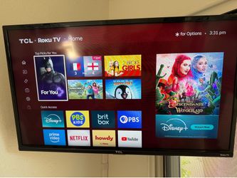 32” TCL Roku TV