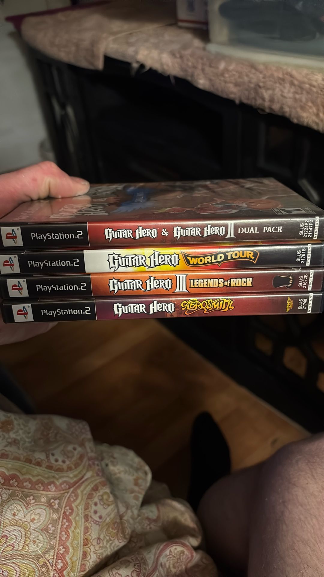 Guitar hero bundle pack PS2