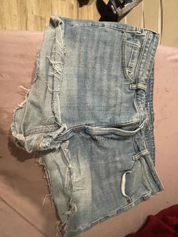 Old navy high rise jean shorts