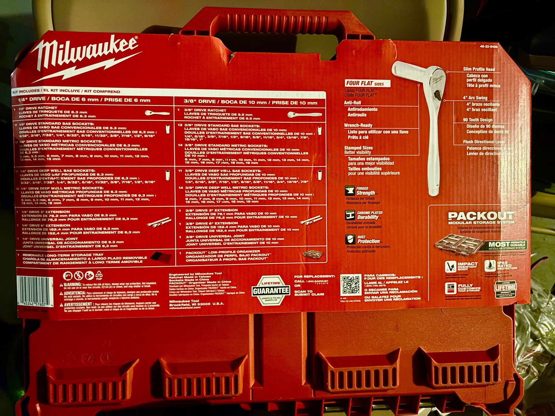 106pcs Ratchet And Socket Tool Set 3/8 In And 1/4 In Drive SAE/Metric $200 OBO