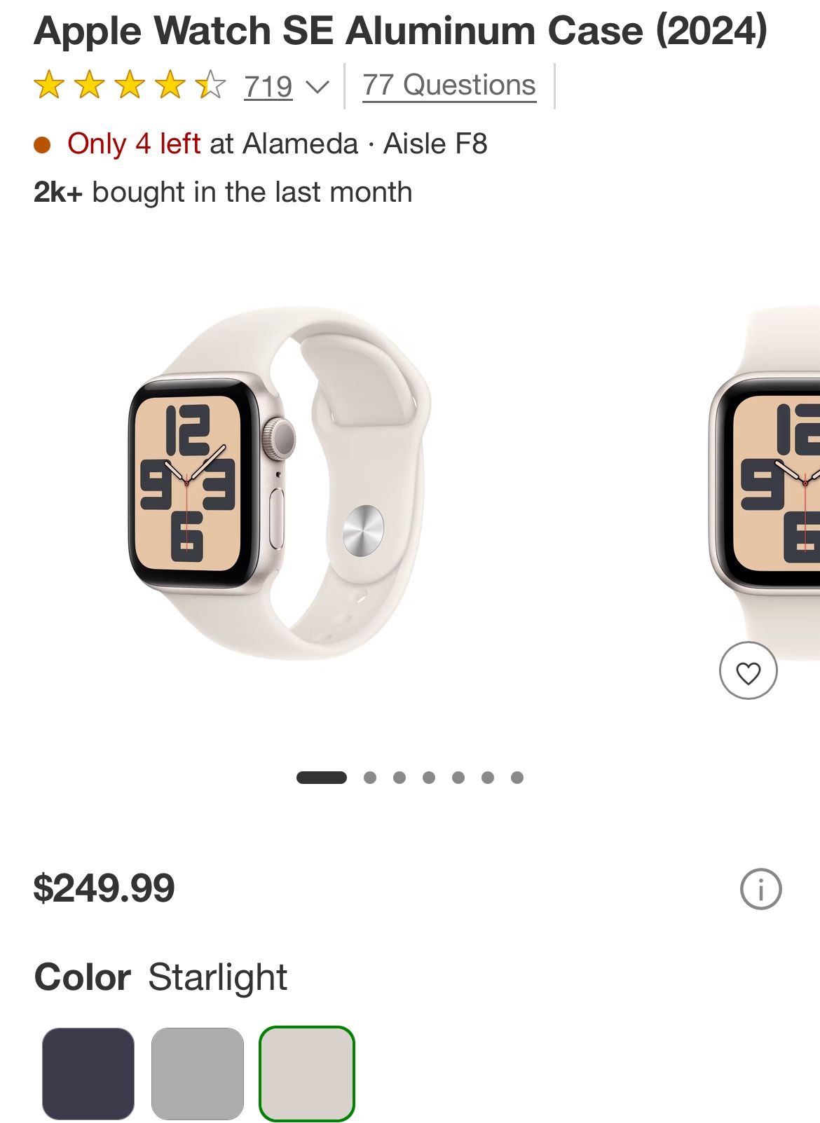 Apple watch SE