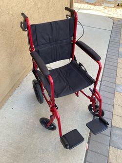 Light Weight foldable Wheelchair