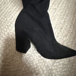 Women’s Thigh High Black Boots 