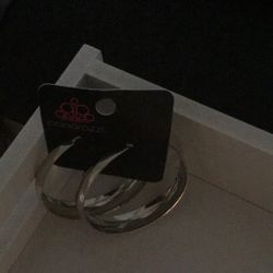 Paparazzi Silver Hoops