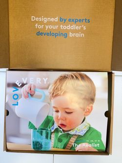 Lovevery Realist Play Kit — 19–21 Months | Missing 2 Cups