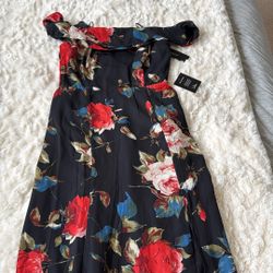 Lulus Floral Long Dress
