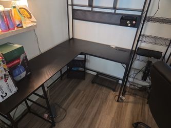L Shaped computer desk
