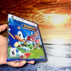 Sonic superstars For ps5 New Sealed