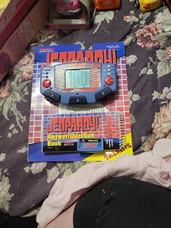 jeopardy hand held game by tiger