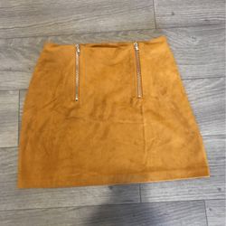 Forever 21 Suede Skirt Size Small 