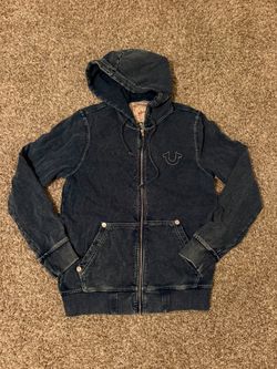 Blue true religion hoodie