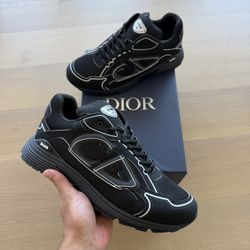 Black Dior B30 Shoes