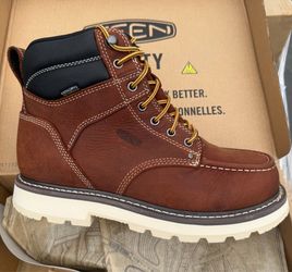 Keen Men's Cincinnati 6" Waterproof 90° Heel Boot (Soft Toe)