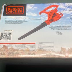 Black + Decker Corded Leaf Blower