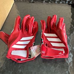 LOUISVILLE CARDINALS Addidas Football gloves Brand new Size 1Xl
