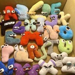 🧸 Alphabet Lore Plushies – Complete A–Z Set! 🔠 💰
