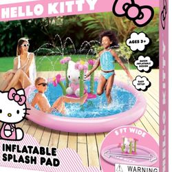 Hello Kitty Inflatable Splash Pad