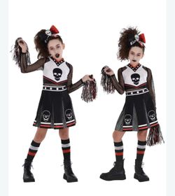 Kids' Fear Squad Cheerleader Dress Halloween